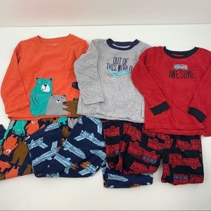 Carter’s Toddler Boy 2-piece Fleece Pajama Bundle